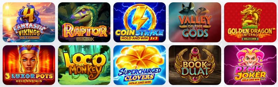 Découvrez un univers époustouflant de machines à sous AZUR CASINO